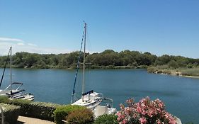 Vue Lagune Et Bateaux A 100M De La Plage